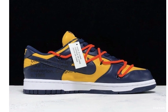 CT0856-700 Nike Michigan Dunk O-W Low 0203